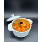 A LA CARTE - La marmite d’une fricassée de grosses crevettes
