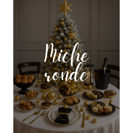 Le pain maison en miche ronde (1kg)